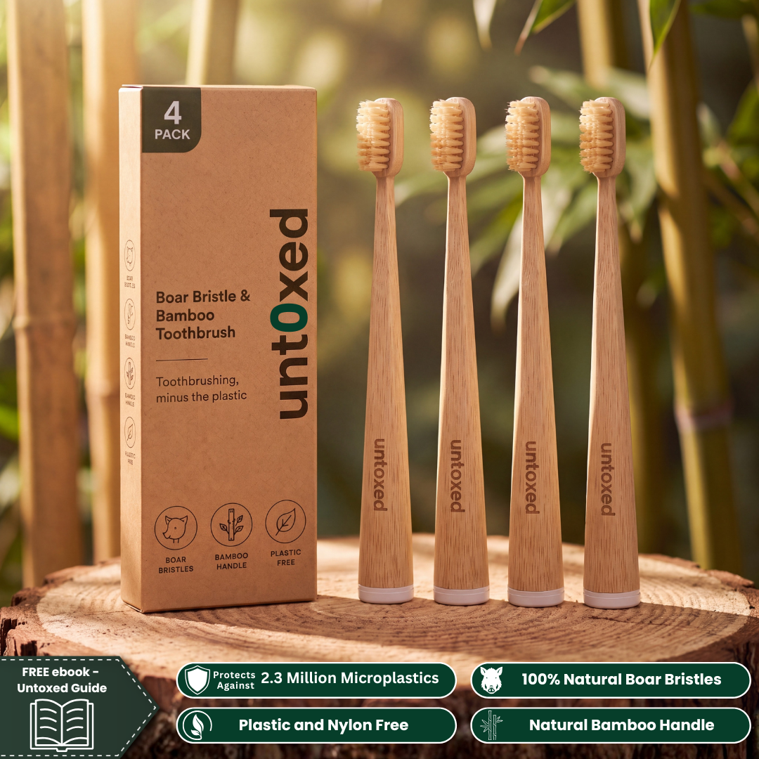 Untoxed - Boar Bristle & Bamboo Toothbrush